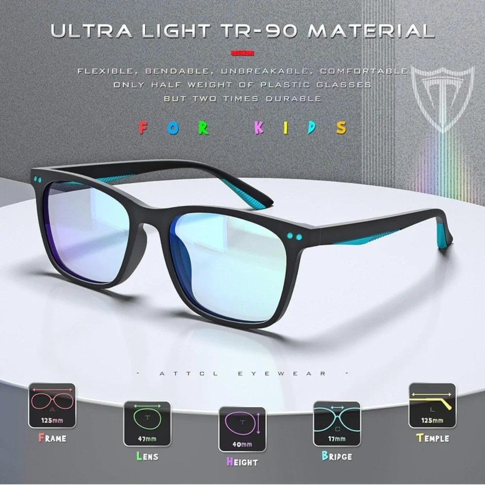 Computer Blue Light Blocking Glasses for kids Age 3-10 Game Glasses 5103